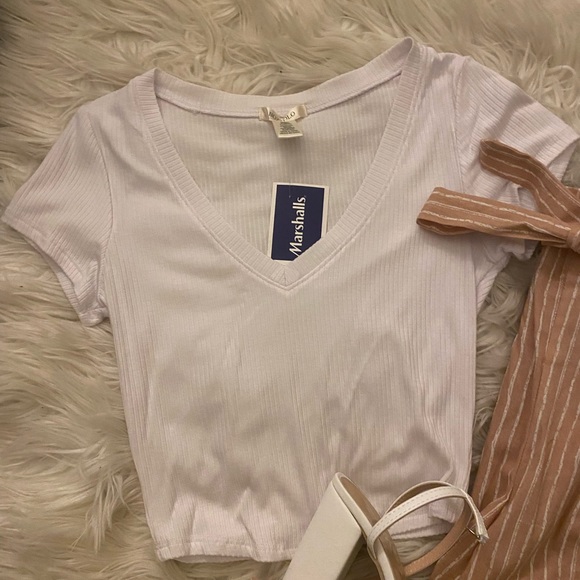 NWT Striped paper bag pants boutique - Picture 3 of 3